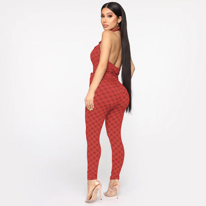 Printed jumpsuit for women
