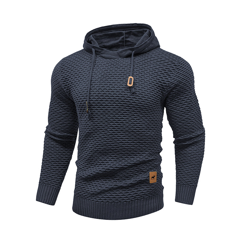 Hot Selling New Style 3D Pattern Outdoor Sports Men Solid Color Casual Hoodies
