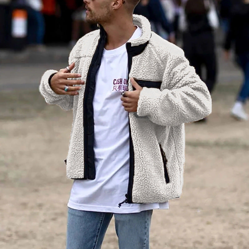 Loose And Fashionable Cashmere Cardigan Jacket