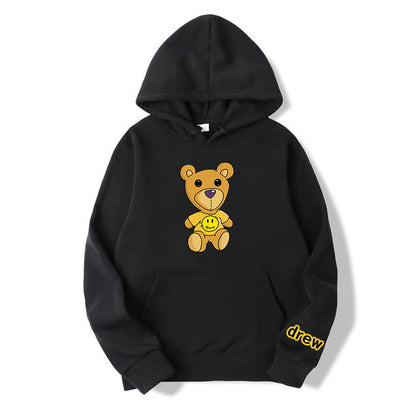 Fashion Street Casual Bear Sweater Hoodie - Plushlegacy