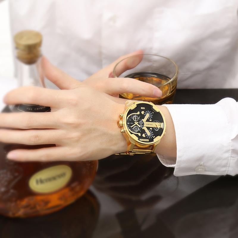 Cagarny Men's Watches Men Quartz Wristwatches - Plushlegacy