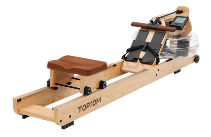 TOPIOM Rowing Machine For Home Gym Fitness Foldable Fitness Aerobic Exercise